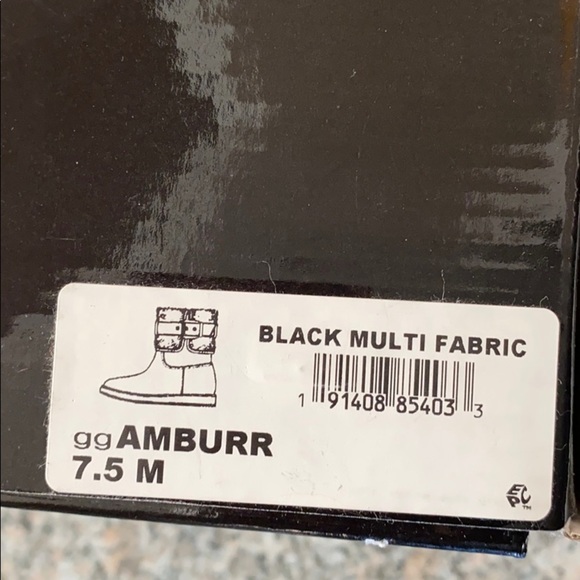 Guess AMBURR BLACK Booties size 7.5 - Picture 9 of 10